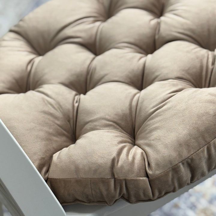 herbal honey velvet round cushion
